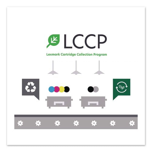 Image of Lexmark C341XY0 C341xy0 Return Program Extra High-Yield Toner, 4,500 Page-Yield, Yellow