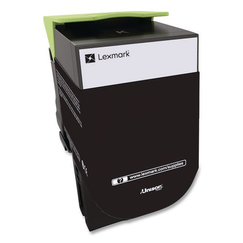 Image of Lexmark 80C1HK0 80c1hk0 Return Program High-Yield Toner, 4,000 Page-Yield, Black