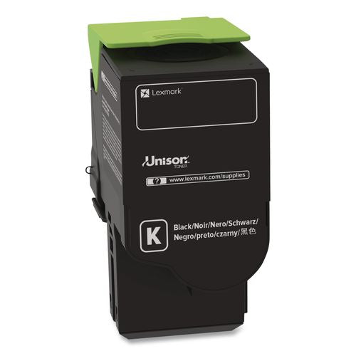 Image of Lexmark C2310K0 C2310k0 Toner, 1,000 Page-Yield, Black