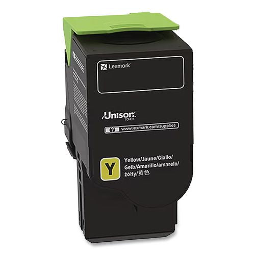 Image of Lexmark C2310Y0 C2310y0 Toner, 1,000 Page-Yield, Yellow
