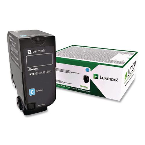 Image of Lexmark 84C1HC0 84c1hc0 Return Program Unison High-Yield Toner, 16,000 Page-Yield, Cyan