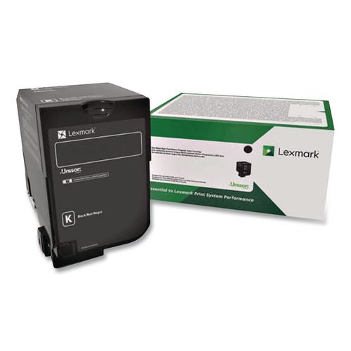 Image of Lexmark 84C1HK0 84c1hk0 Return Program Unison High-Yield Toner, 25,000 Page-Yield, Black