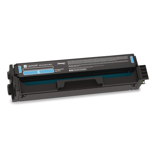 Image of Lexmark C331HC0 C331hc0 Return Program High-Yield Toner, 2,500 Page-Yield, Cyan