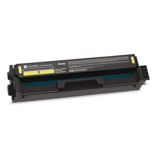 Image of Lexmark C331HY0 C331hy0 Return Program High-Yield Toner, 2,500 Page-Yield, Yellow