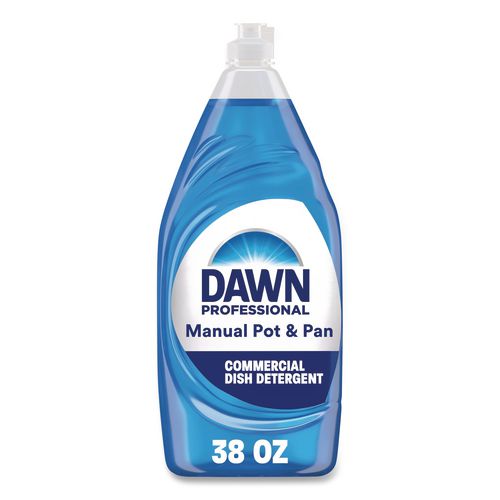Image of Dawn® Professional 45112 Manual Pot/pan Dish Detergent, 38 Oz Bottle, 8/carton