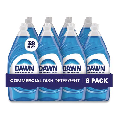Image of Dawn® Professional 45112 Manual Pot/pan Dish Detergent, 38 Oz Bottle, 8/carton
