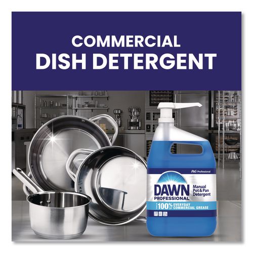 Image of Dawn® Professional 45112 Manual Pot/pan Dish Detergent, 38 Oz Bottle, 8/carton