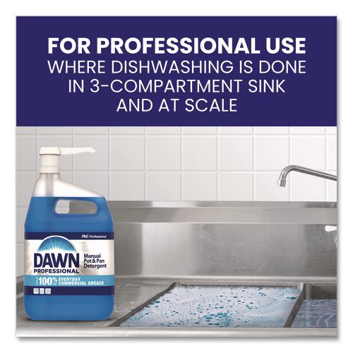 Image of Dawn® Professional 45112 Manual Pot/pan Dish Detergent, 38 Oz Bottle, 8/carton