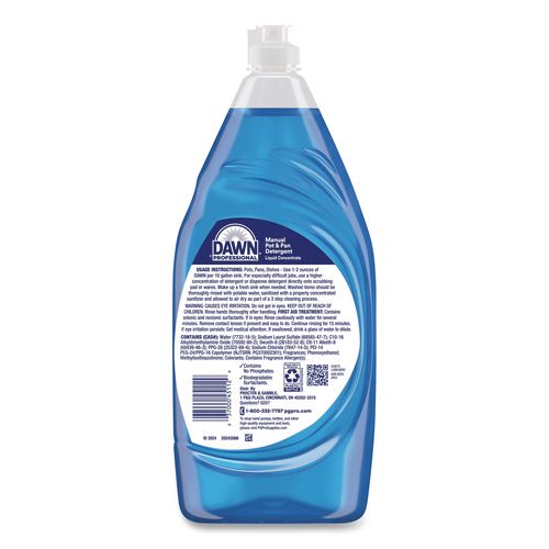 Image of Dawn® Professional 45112 Manual Pot/pan Dish Detergent, 38 Oz Bottle