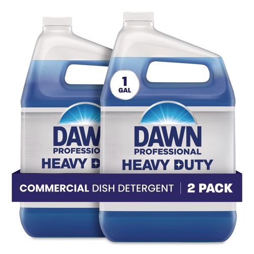 Image of Dawn® Professional 80730279 Heavy-Duty Manual Pot/Pan Dish Detergent, Original Scent, 1 gal Bottle, 2/Carton