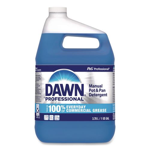 Image of Dawn® Professional 80763059 Manual Pot and Pan Dish Detergent with Pump, Original Scent, (1) Pump and (2) 1 gal Bottles/Carton