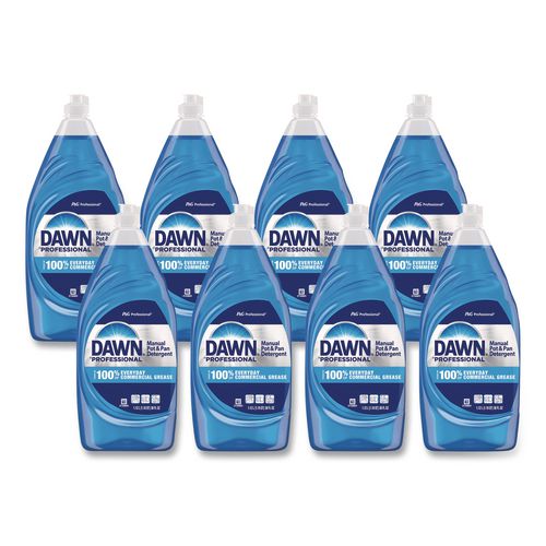 Image of Dawn® Professional 45112 Manual Pot/pan Dish Detergent, 38 Oz Bottle, 8/carton