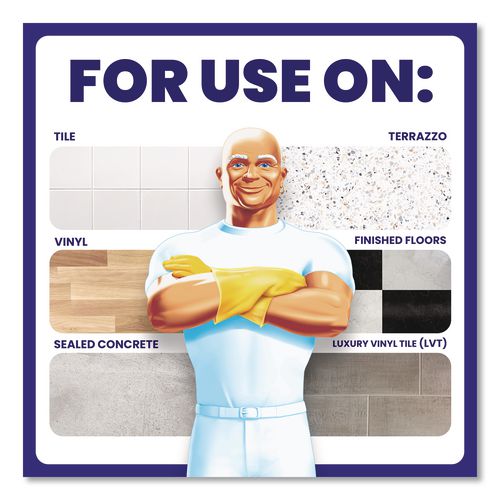 Image of Mr. Clean® 02621 Finished Floor Cleaner, Lemon Scent, 1 gal Bottle