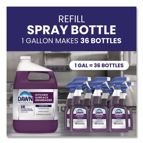 Image of Dawn® Professional 07307 Kitchen Surface Degreaser, Fresh Scent, 1 gal Bottle