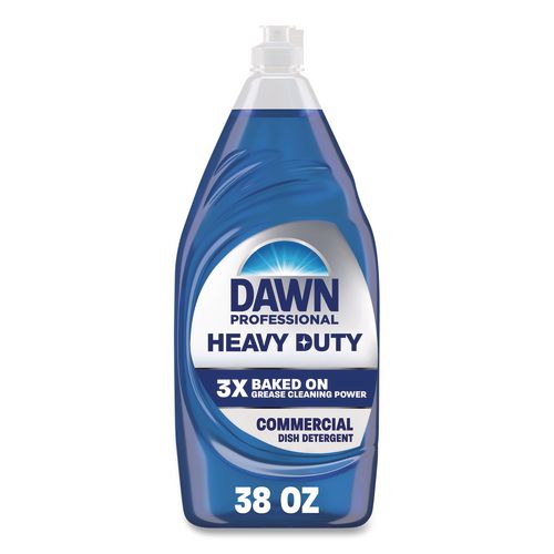 Image of Dawn® Professional 80730044 Heavy-Duty Manual Pot/Pan Dish Detergent, Original Scent, 38 oz Bottle, 8/Carton