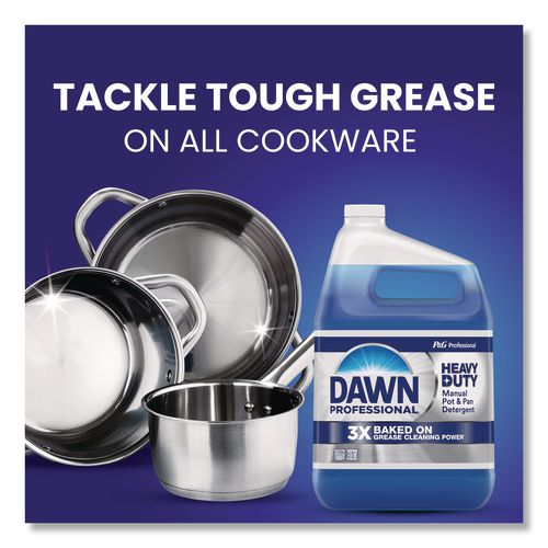 Image of Dawn® Professional 80730044 Heavy-Duty Manual Pot/Pan Dish Detergent, Original Scent, 38 oz Bottle, 8/Carton