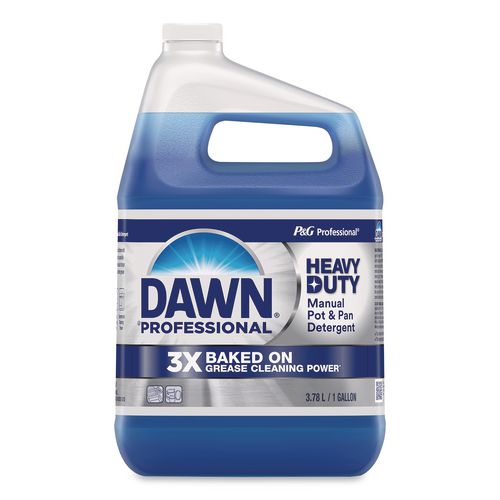 Image of Dawn® Professional 80730045 Heavy-Duty Manual Pot/Pan Dish Detergent, Original Scent, 1 gal Bottle, 4/Carton