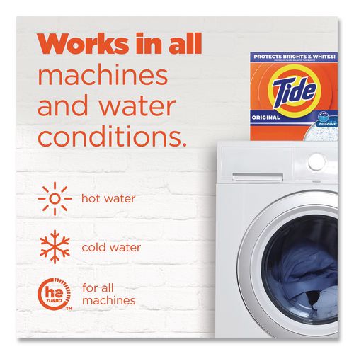 Image of Tide® 80842203 Coin Vend Powder Laundry Detergent, HE Compatible, 1.1 oz, 156/Carton