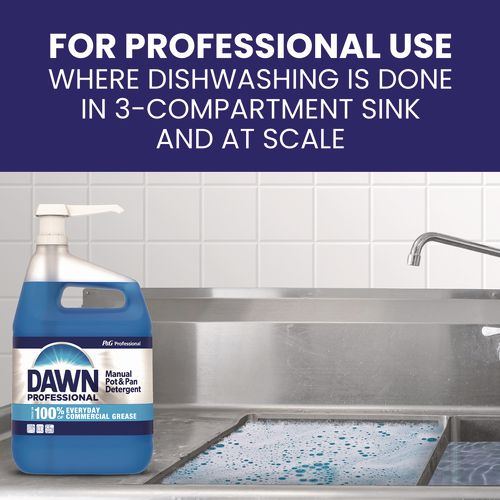 Image of Dawn® Professional 57445CT Manual Pot/pan Dish Detergent, Original, 4/carton