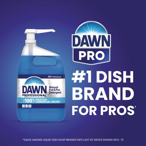 Image of Dawn® Professional 57445CT Manual Pot/pan Dish Detergent, Original, 4/carton