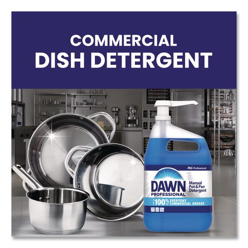 Image of Dawn® Professional 57445 Manual Pot/Pan Dish Detergent, Original Scent, 1 gal Bottle