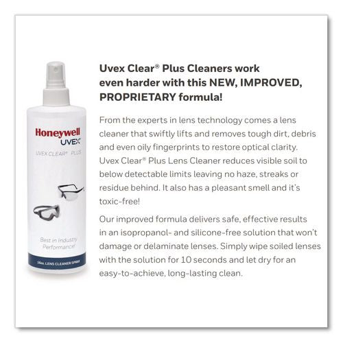 Image of Honeywell Uvex S482 Clear Lens Cleaning Solution, 1 gal Bottle