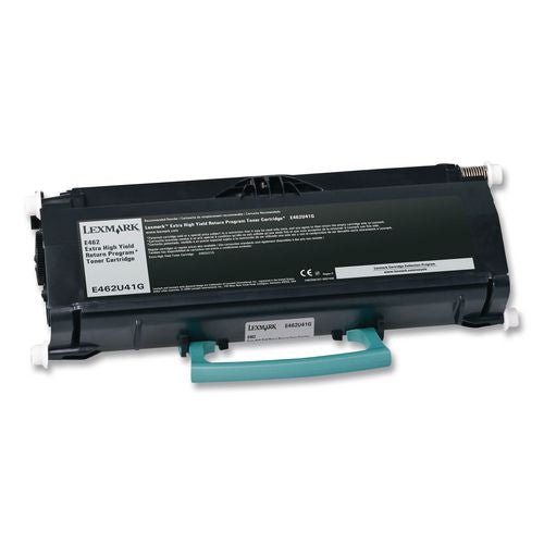 Image of Lexmark E462U41G E462u41g Return Program Extra High-Yield Toner, 18,000 Page-Yield, Black