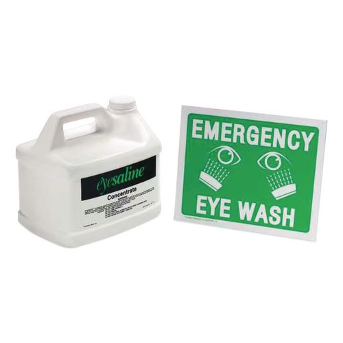 Image of Honeywell 32-000513-0000-H5 Fendall Eyesaline Concentrate Refill for Porta Stream II, III, 180 oz Bottle, 4/Carton