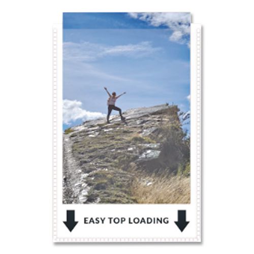 Image of C-Line® 70346 Peel and Stick Photo Holders, 4.38 x 6.5, Clear, 10/Pack