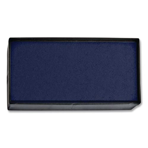 Image of COSCO 2000PLUS® COS065469 Replacement Ink Pad for 2000PLUS 1SI30PGL, 1.94" x 0.25", Blue