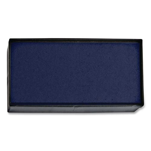 Image of COSCO 2000PLUS® COS065477 Replacement Ink Pad for 2000PLUS 1SI50P, 2.81" x 0.25", Blue