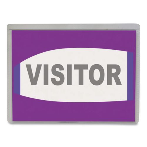 Image of C-Line® 95523 Name Badge Kits, Top Load, 3 1/2 X 2 1/4, Clear, 50/box