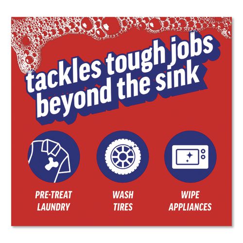 Image of Ajax® 149860 Dish Detergent, Liquid, Orange, 52 oz, Bottle, 6/Carton