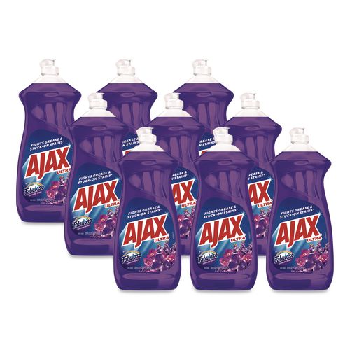 Image of Ajax® 61037540CT Dish Detergent, Fabuloso Scent, 28 oz Bottle, 9/Carton