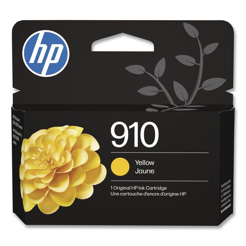 Image of HP 3YL60AN#140 HP 910, (3yl60an) Yellow Orignal Ink Cartridge