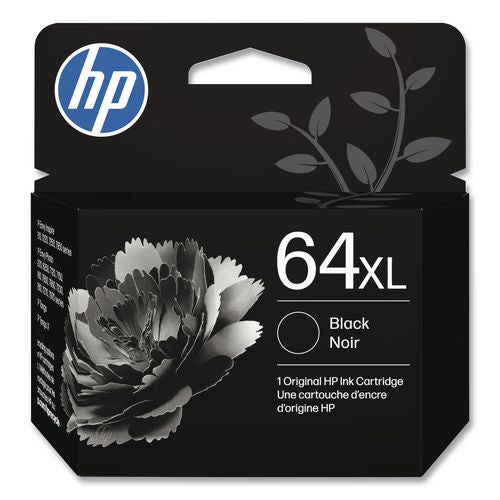 Image of HP N9J92AN#140 HP 64xl, (n9j92an) High-Yield Black Original Ink Cartridge
