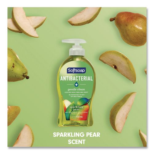 Image of Softsoap® US07326A Antibacterial Hand Soap, Pear Scent, 11.25 oz