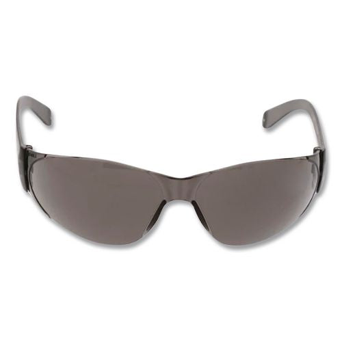 Image of MCR Safety CL112 Checklite Safety Glasses, Frameless, Gray Single Hard Coat Scratch-Resistant Lens, 12/Box