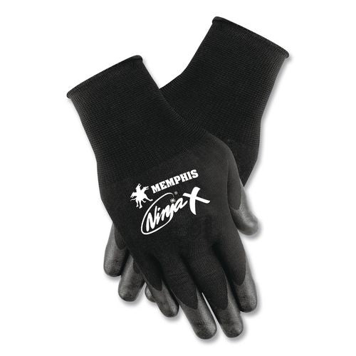 Image of MCR Safety N9674M Ninja X Gloves, EN388: 412X, Medium, Black, Pair