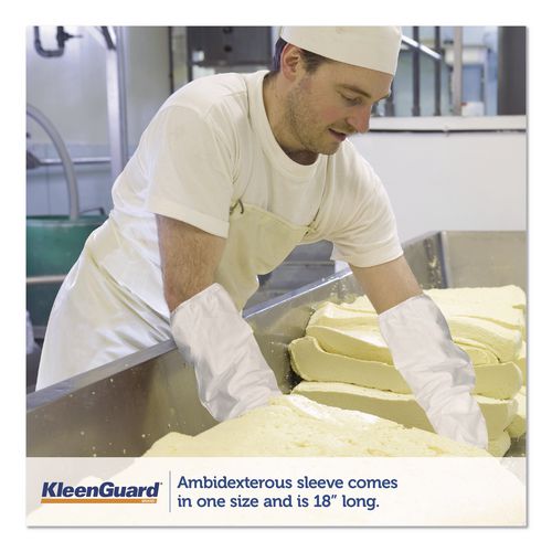 Image of KleenGuard KCC 44480 A40 Sleeve Protectors, One Size Fits Most, White, 200/Carton