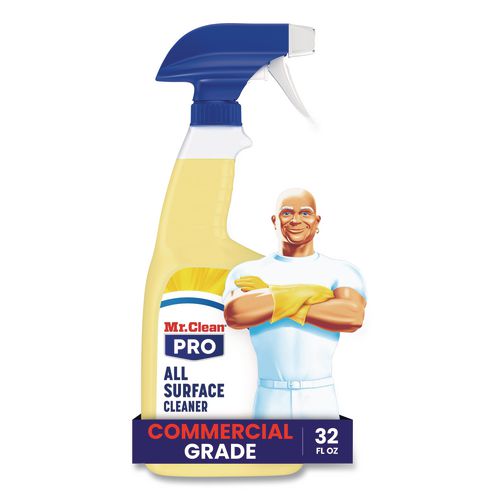 Image of Mr. Clean® PRO Commercial All Surface Cleaner, Unscented, 32 oz Spray Bottle, 6/Carton
