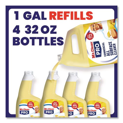 Image of Mr. Clean® PRO Commercial All Surface Cleaner, Unscented, 32 oz Spray Bottle, 6/Carton