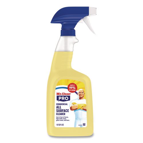 Image of Mr. Clean® PRO Commercial All Surface Cleaner, Unscented, 32 oz Spray Bottle, 6/Carton
