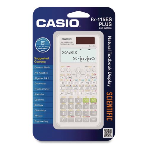 Image of Casio® FX-115ESPLS2-S FX-115ESPLS2-S 2nd Edition Scientific Calculator, 12-Digit LCD