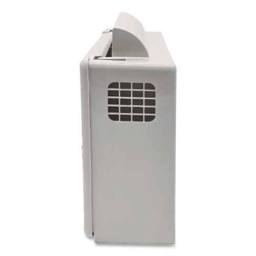 Image of Covidien SWMU000609 In-Room Locking Wall Mount Sharps Container Cabinet System, 5 qt, ABS Plastic, Beige