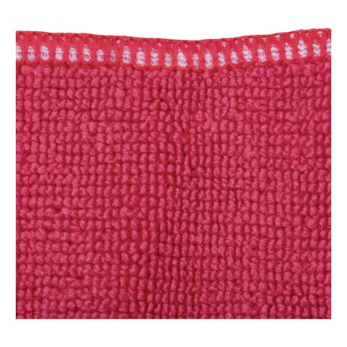 Image of Unger® MF40R SmartColor MicroWipes 4000, Heavy-Duty, 16 x 15, Red, 10/Pack