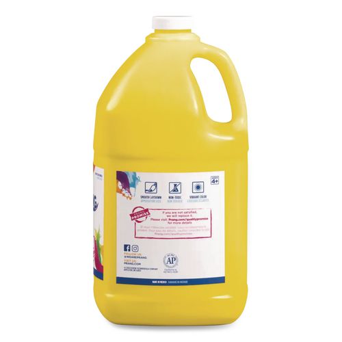 Image of Prang® X22803 Ready-To-Use Tempera Paint, Yellow, 1 Gal Bottle