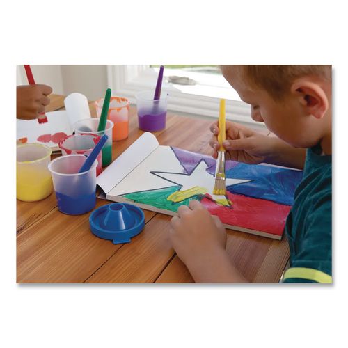 Image of Prang® X21696 Ready-To-Use Tempera Paint, 12 Assorted Colors, 16 Oz Bottle, 12/pack