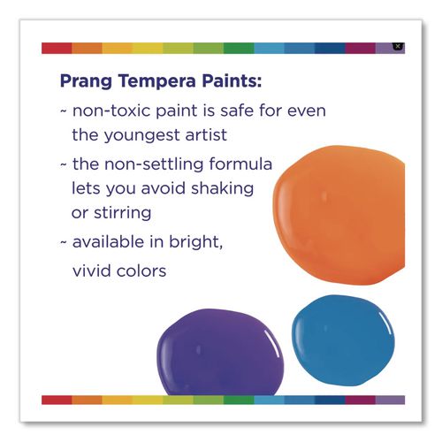 Image of Prang® X21601 Ready-To-Use Tempera Paint, Red, 16 Oz Dispenser-Cap Bottle
