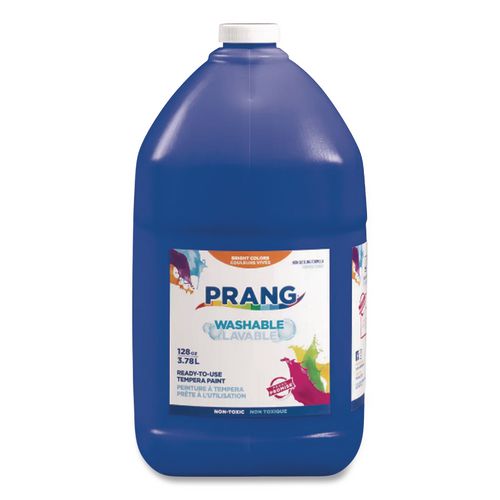 Image of Prang® X10605 Washable Paint, Blue, 1 Gal Bottle